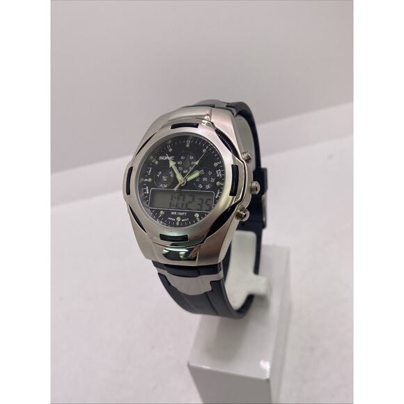 Sonic Chronograph Mens Watch Works New Battery main image 6